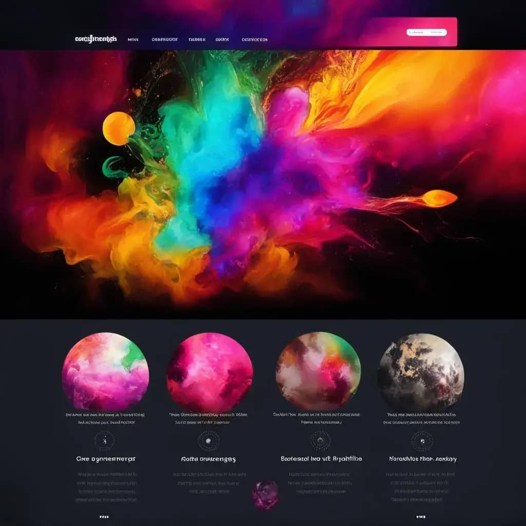 создание интерфейса сайта